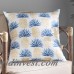 Bay Isle Home Costigan Pineapple Stripes Throw Pillow BAYI4729